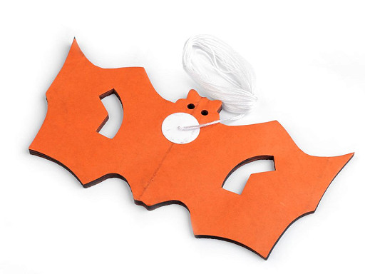 Halloween Garland - pumpkin, bat
