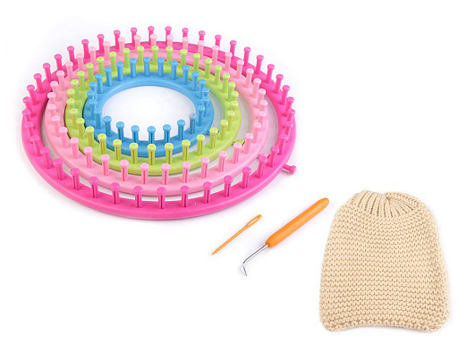 Set dispozitive tricotat circulare, 4 mărimi