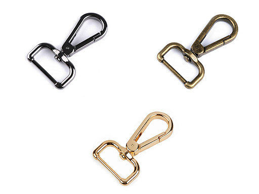 Metal Snap Swivel Hook / Carabiner, 25 mm