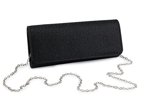 Handbag - clutch bag with lurex