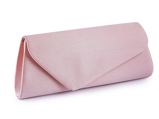 Handtasche - Clutch Satin mit Struktur