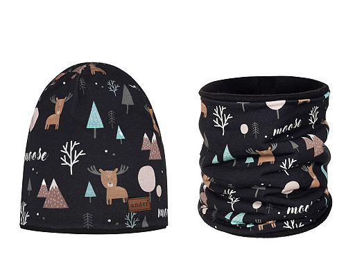 Set per bambini cappello e scaldacollo