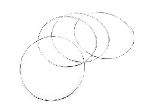 Lacquered metal circle hoop Ø18.2 cm