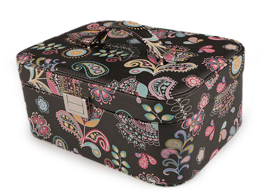 Jewellery Box Paisley 11x18.5x25.5 cm