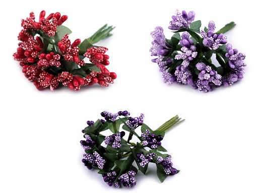 Květinové pestíky na drátku / vývazek