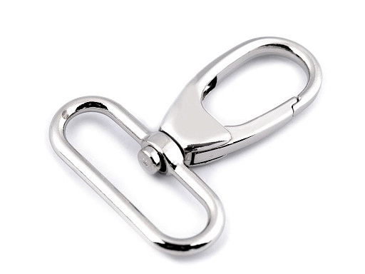 Metal Swivel Snap Hook / Carabiner, fits 38 mm strap