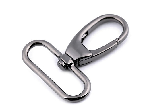 Metal Swivel Snap Hook / Carabiner, fits 38 mm strap
