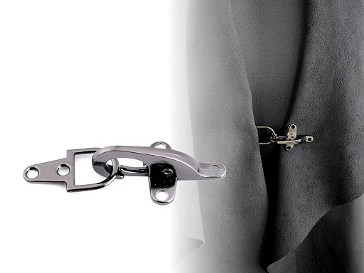 Metal Cardigan Buckle Fastening