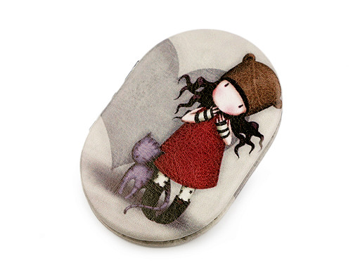 Lusterko kieszonkowe dziewczynka