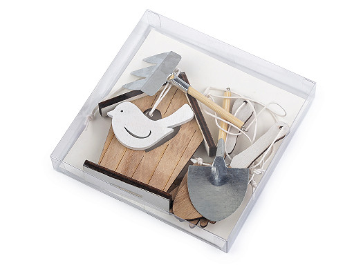  Dekoracja narzędzia ogrodowe