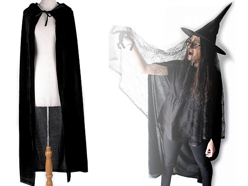 Carnival Velvet Cloak with Hood