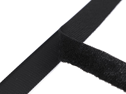 Striscia in velcro, a basso profilo, larghezza: 20 mm