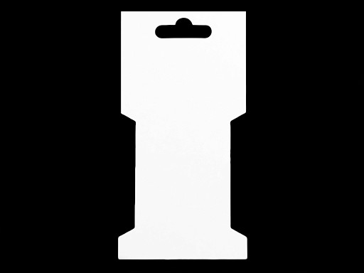 Scheda di carta, dimensioni: 6,6 x 13,2 cm