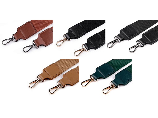 Bandoulière avec mousquetons, largeur 3,8 cm