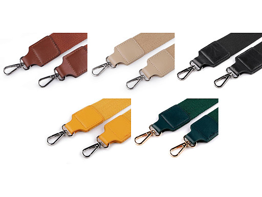 Bandoulière avec mousquetons, largeur 3,8 cm