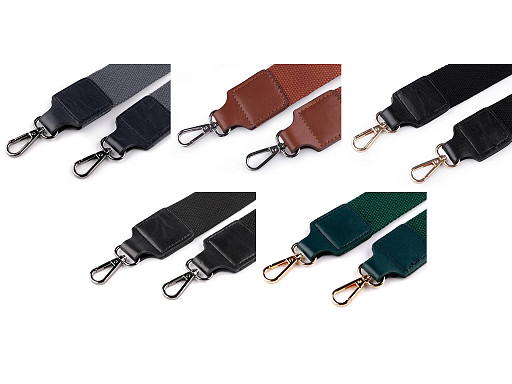 Tracolla da borsetta, con ganci, larghezza: 3,8 cm