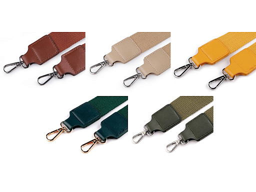 Tracolla per borsa con gancetti, larghezza: 3,8 cm