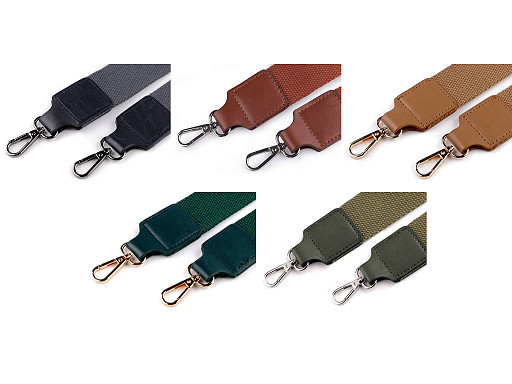 Popruh na tašku s karabinami šíře 3,8 cm