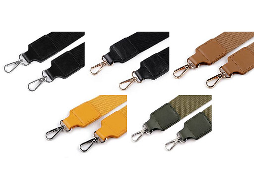 Shoulder Handbag Strap with Hooks, width 3.8 cm