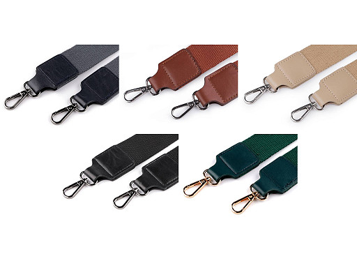 Popruh na tašku s karabínami šírka 3,8 cm