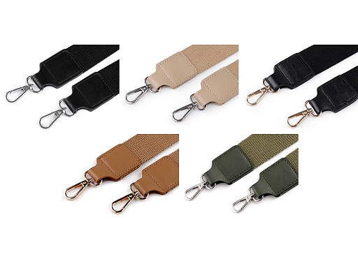 Popruh na tašku s karabinami šíře 3,8 cm