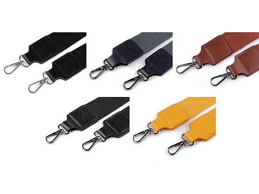 Popruh na tašku s karabinami šíře 3,8 cm