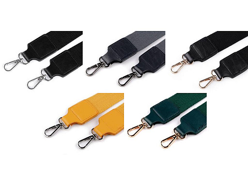 Ucho do torby z karabińczykami szerokość 3,8 cm