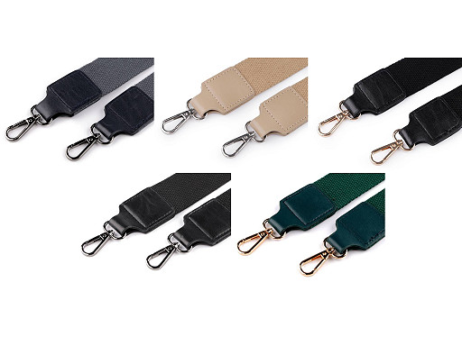 Popruh na tašku s karabínami šírka 3,8 cm