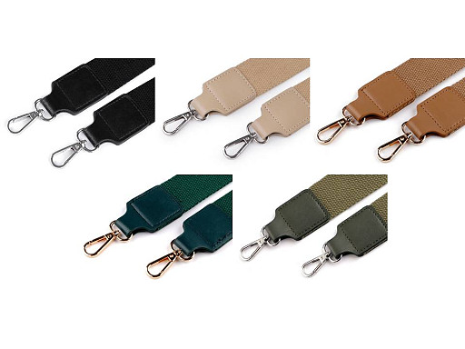 Popruh na tašku s karabínami šírka 3,8 cm