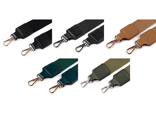Tracolla per borsa con gancetti, larghezza: 3,8 cm