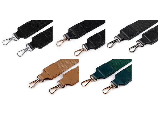 Popruh na tašku s karabinami šíře 3,8 cm