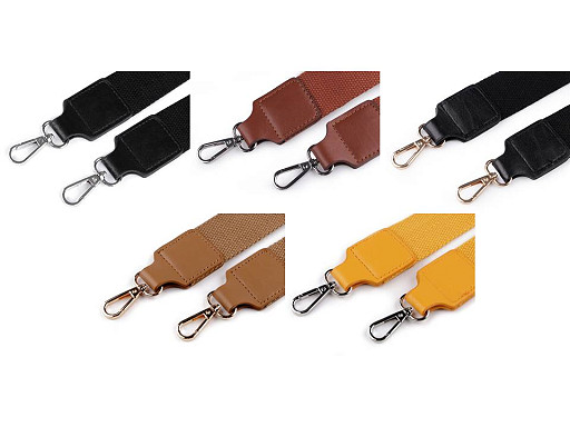 Tracolla per borsa con gancetti, larghezza: 3,8 cm