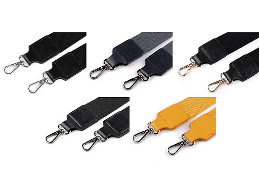 Curea textilă cu carabine pentru geantă latime 3,8 cm