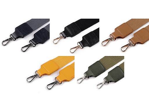 Tracolla per borsa con gancetti, larghezza: 3,8 cm