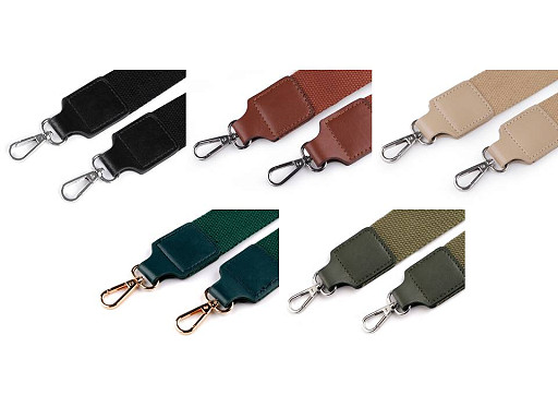 Shoulder Handbag Strap with Hooks, width 3.8 cm