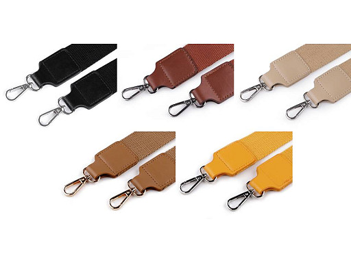 Shoulder Handbag Strap with Hooks, width 3.8 cm