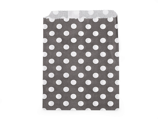 Paper Bag Chevron, Polka Dot 13x17 cm