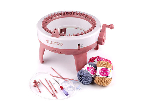 Large Knitting machine for easy knitting 