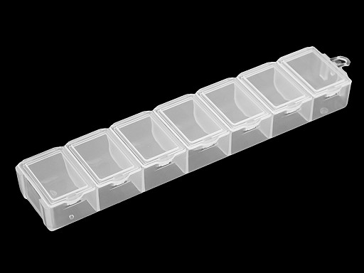 Plastic Storage Box Organizer 1.8x3.4x15 cm
