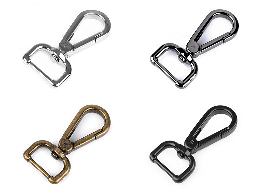 Fém karabiner 20 mm