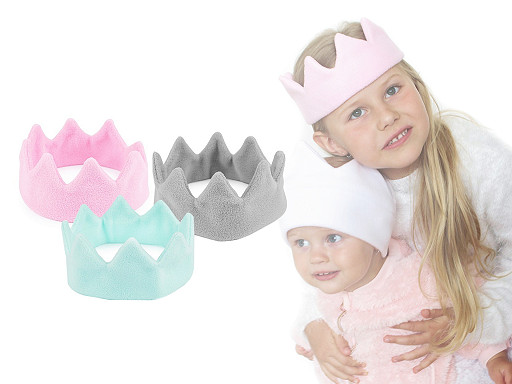 Fleece Crown / Headband for Kids