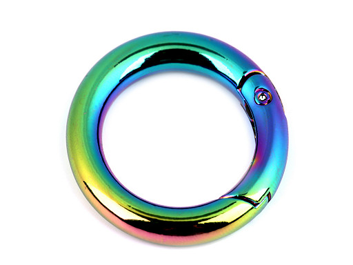 Rainbow Strap O and Oval Ring