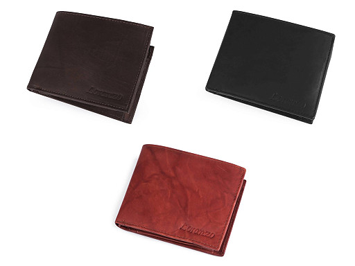 Portefeuille en cuir pour homme
