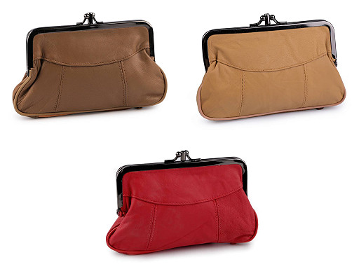 Women's Leather Wallet 10x17 cm