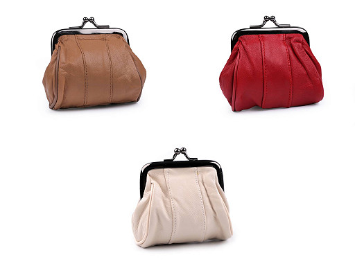 Kis pénztárca / bőr aprópénztartó