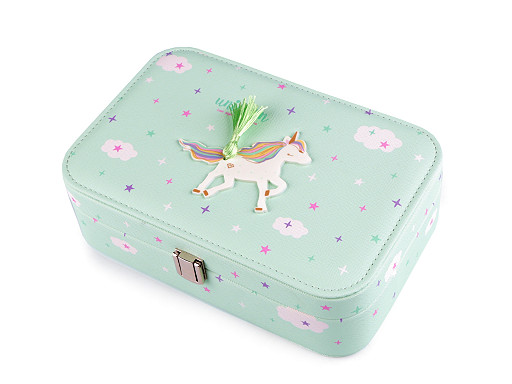 Unicorn Jewelry Box 7x14,5x22 cm