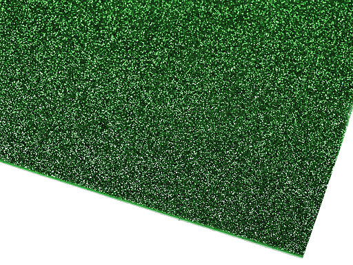 Selbstklebende Schaumgummi Moosgummi mit Glitzer 20 x 30 cm