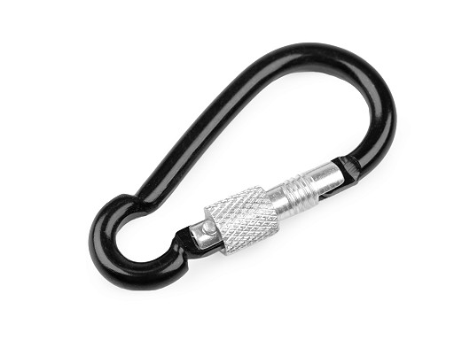 Alloy Keyring Carabiner / Snap Hook Safety Clip 