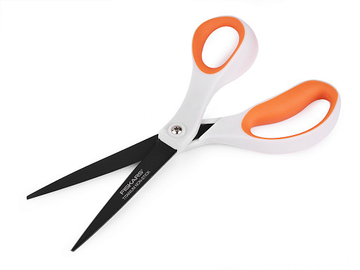 Fiskars titanium scissors, length 21 cm