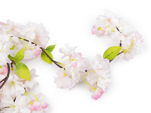 Umělá květinová girlanda popínavá sakura